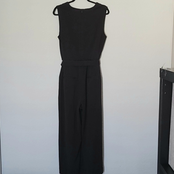 PEARL by Lela Rose Stretch Jumpsuit Sz 8 - Picture 11 of 16